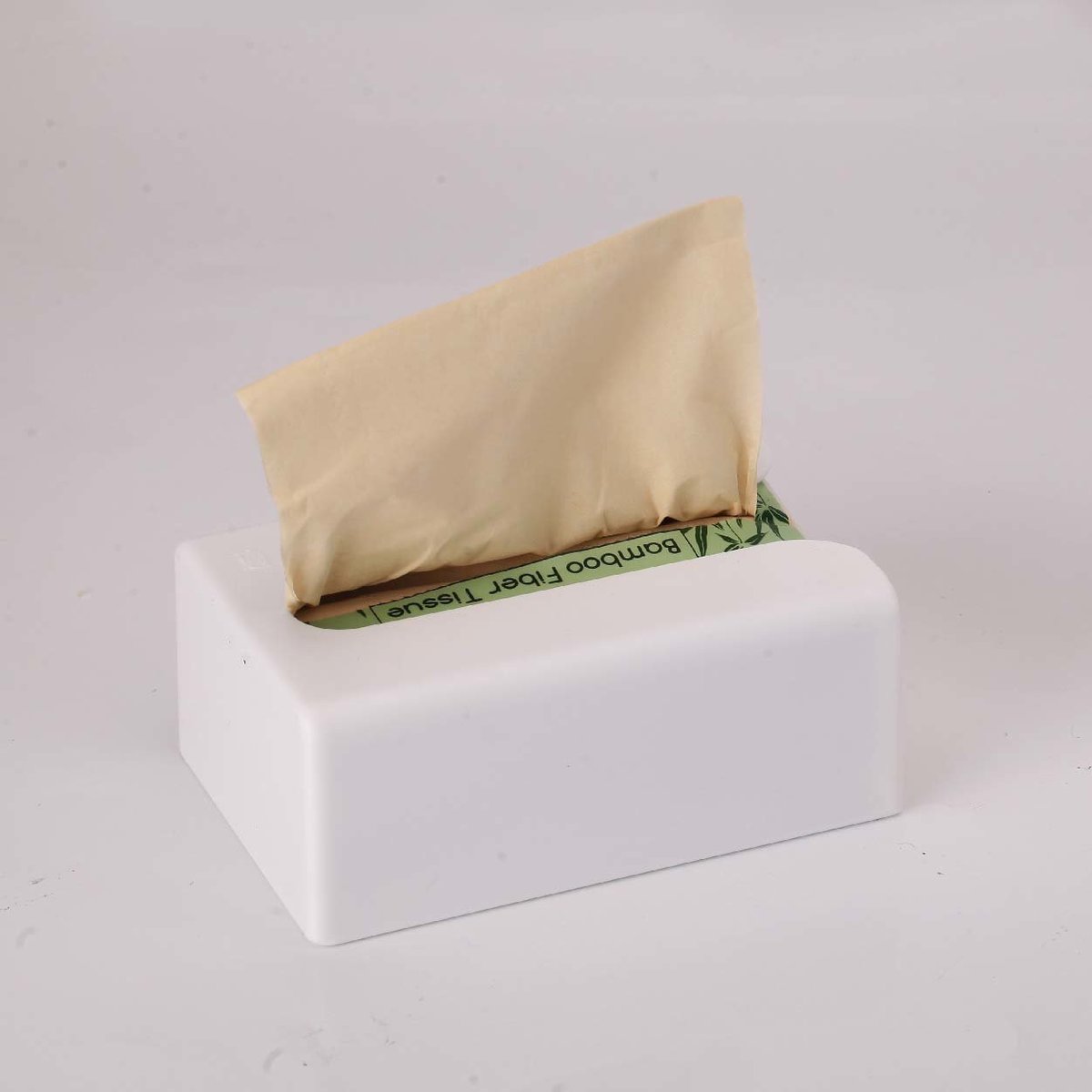 10包三層竹纖維抽式面巾紙/餐巾紙/紙巾+1個多用途貼牆紙巾外盒 - 優惠套裝